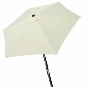 Parasol Aktive Cream Aluminium Steel 300 cm