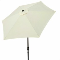 Parasol Aktive Cream Aluminium Steel 300 cm