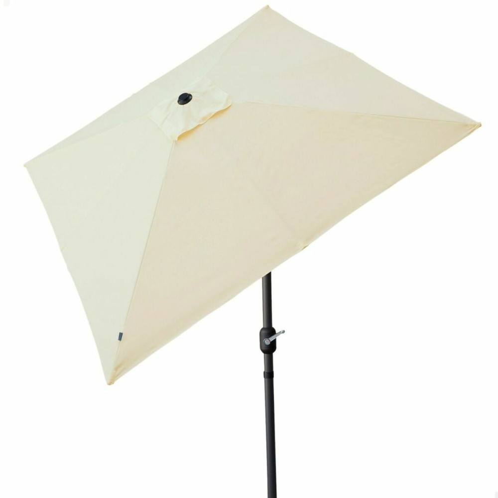 Parasol Aktive Cream Aluminium Steel 270 x 270 cm