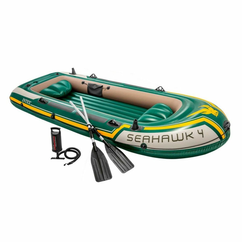Bateau gonflable Colorbaby Vert 4 personnes