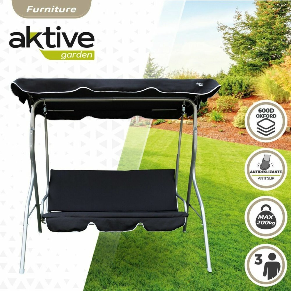 Rocker Aktive 3 places Black 180 x 107 x 160 cm
