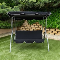 Rocker Aktive 3 places Black 180 x 107 x 160 cm