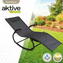 Solseng Aktive Schwarz Stahl Textilene 172 x 53 x 75 cm