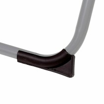 Liegestuhl Aktive Polyester 600D Stahl Schwarz 177 x 47 x 34 cm