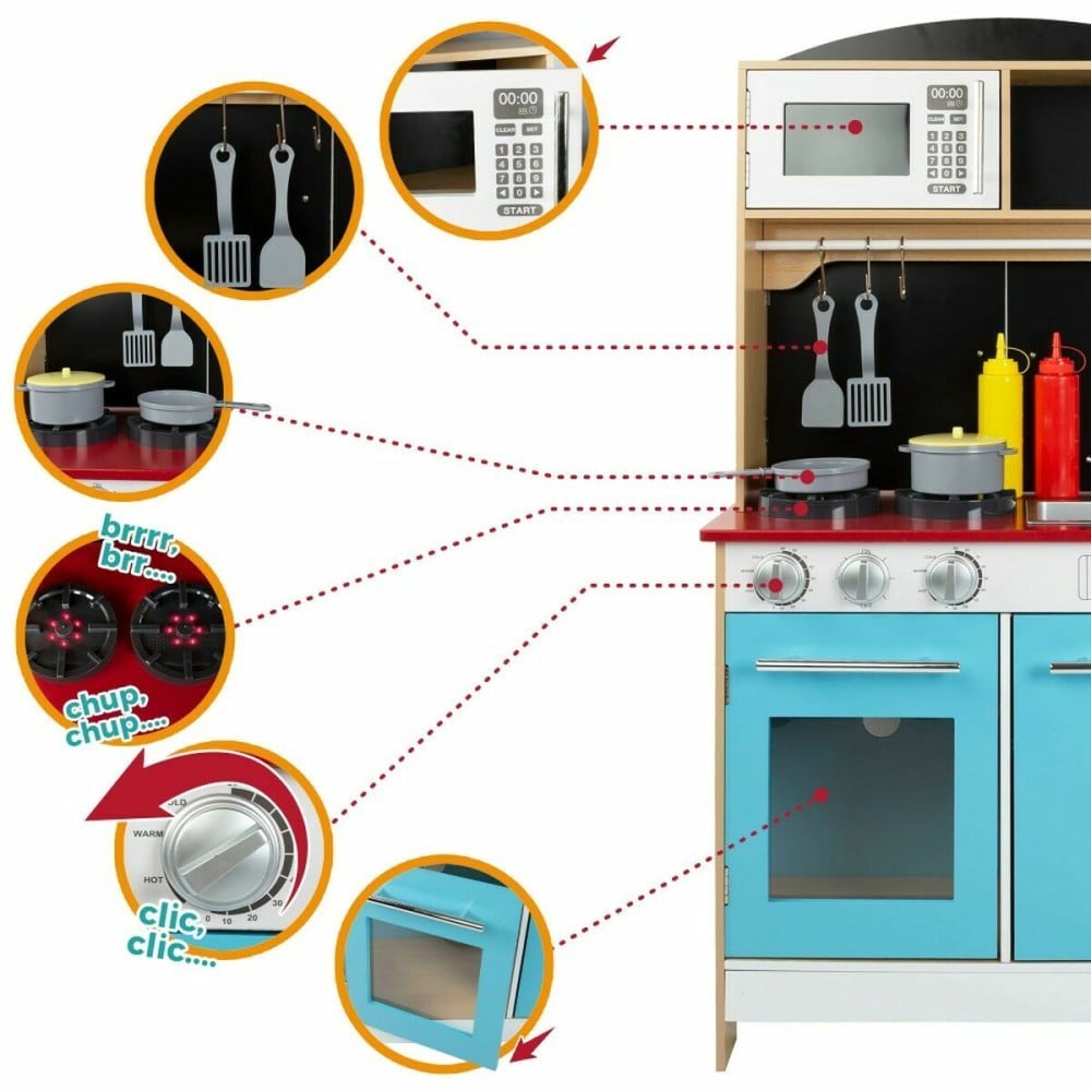 Cuisinière jouet Woomax Glace 60 x 40 x 109 cm
