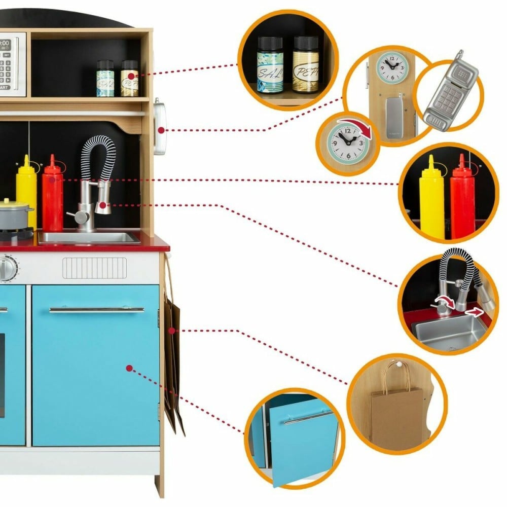 Cuisinière jouet Woomax Glace 60 x 40 x 109 cm