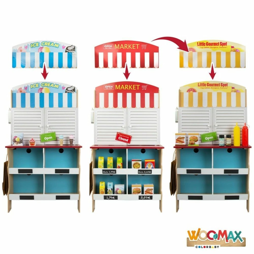 Cuisinière jouet Woomax Glace 60 x 40 x 109 cm