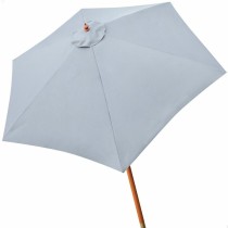 Parasol Aktive Grey Ø 4,8 cm 300 cm Wood