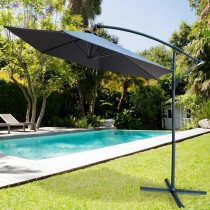 Parasol Aktive Grey 300 cm Ø 4,2 cm Aluminium