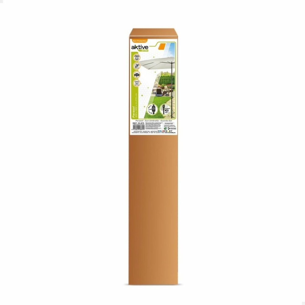 Sonnenschirm Aktive Creme Ø 4,8 cm 300 cm Aluminium