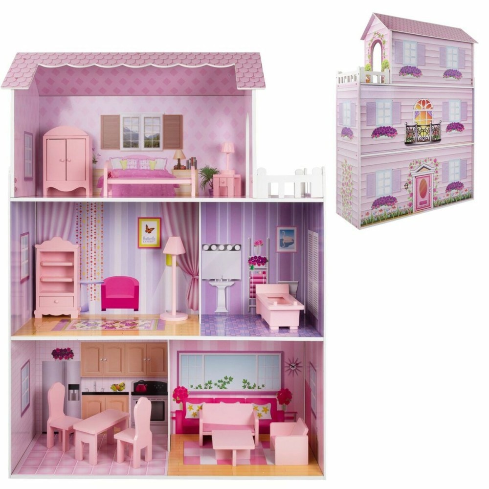 Maison de poupée Woomax 14 Pièces
