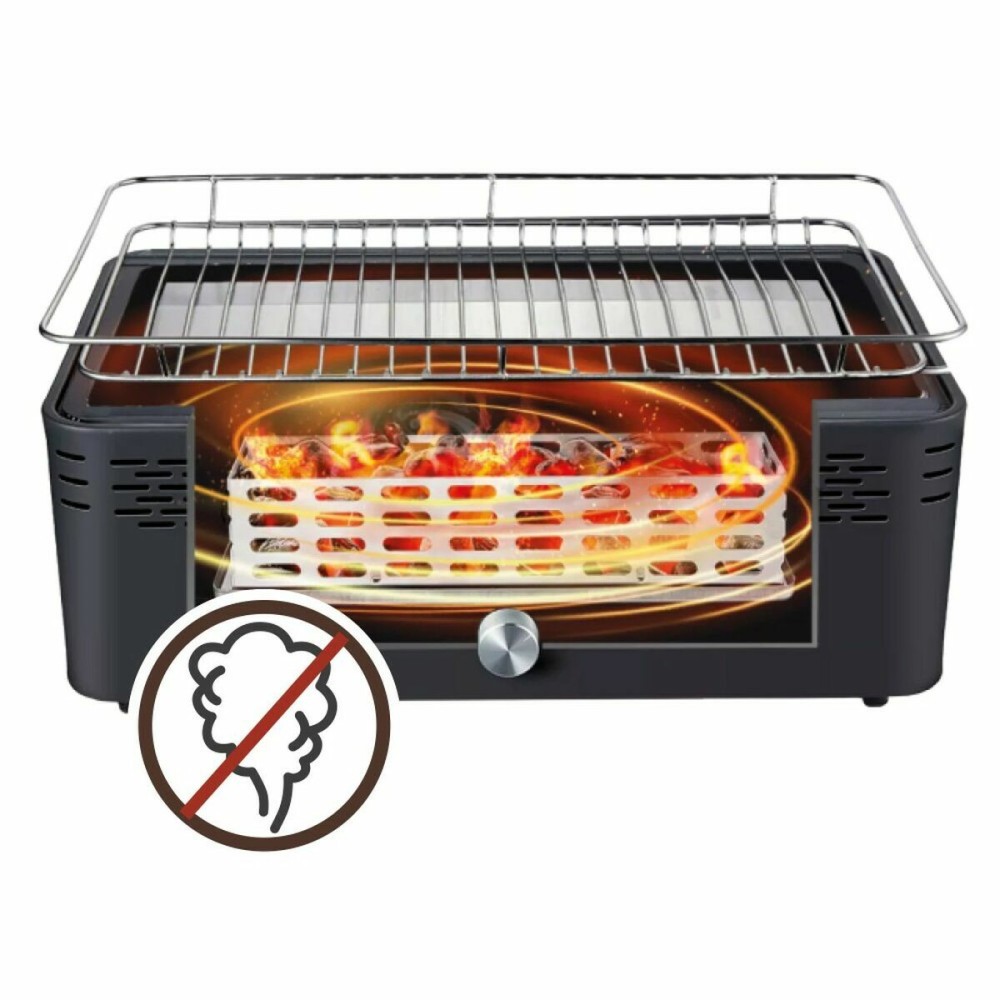 Portable Smokeless Charcoal Barbecue Aktive 45 x 19 x 28 cm
