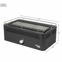Portable Smokeless Charcoal Barbecue Aktive 45 x 19 x 28 cm