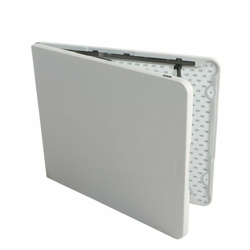 Table Piable Lifetime Blanc Rectangulaire Acier Plastique 185 x 76 x 74 cm