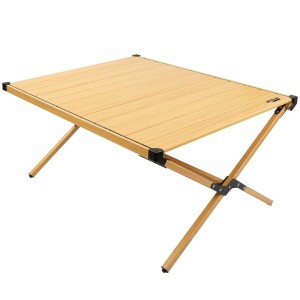 Folding Table Aktive Rectangular Camping Aluminium 88,5 x 70,5 x 43 cm