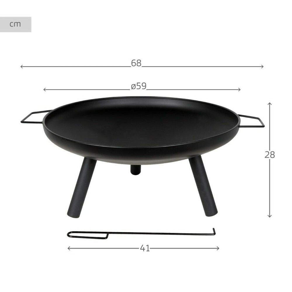 Brazier Aktive Circular 59 X 28 X 59 CM Exterior Garden