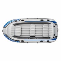 Aufblasbarer Boot Colorbaby Blau Weiß 5 menschen