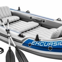 Inflatable Boat Colorbaby Blue White 5 persons