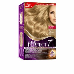 Dauerfärbung Wella Color Perfect 7 Nº 8/1 Graue Haare 60 ml Helles Aschblond