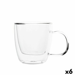 Tasse Quid Serenia 200 ml Transparent verre 6 Unités (Pack 6x)