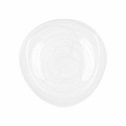 Flacher Teller Quid Boreal Weiß Glas Ø 30 cm (6 Stück) (Pack 6x)