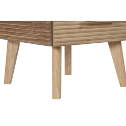 Commode DKD Home Decor Doré Marron Clair Bois Bois de paulownia Bois MDF Scandi 45 x 40 x 100 cm 42 x 40 x 100 cm