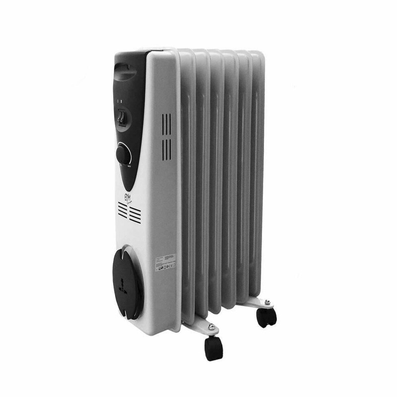 Oil-filled Radiator (7 chamber) EDM 07121 White 1500 W