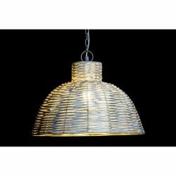 Suspension DKD Home Decor 38 x 28 x 24 cm Doré Blanc Fer 50 W