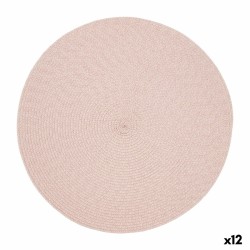 Place mat Quid Vita Peoni Pink Plastic 38 cm (Pack 12x)