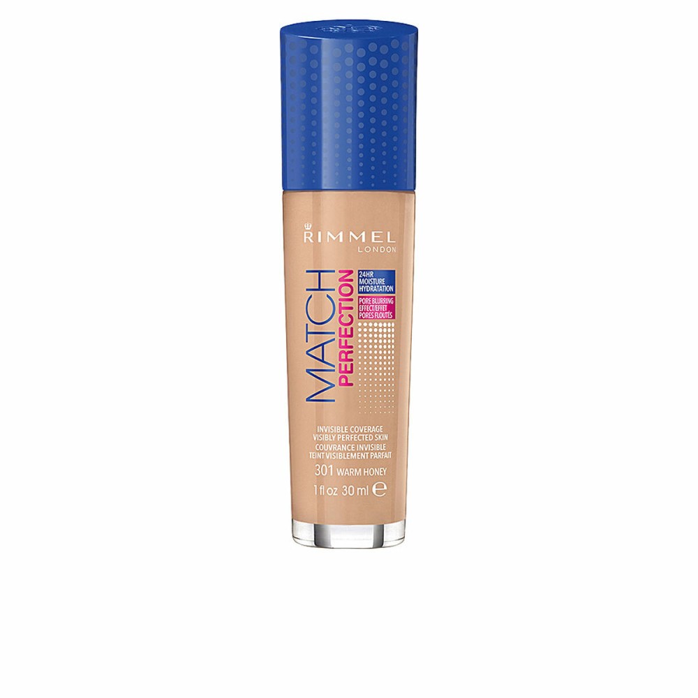 Base de maquillage liquide Match Perfection Rimmel London (30 ml)