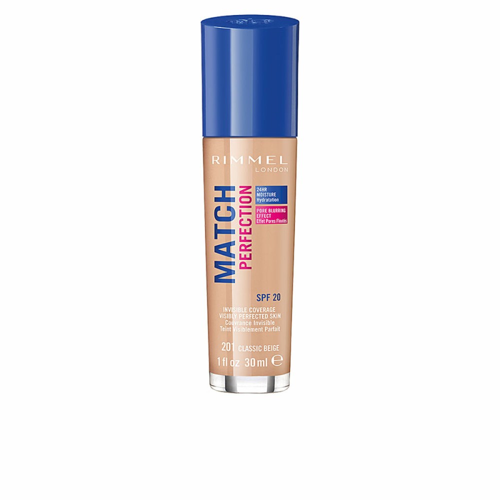 Base de maquillage liquide Match Perfection Rimmel London (30 ml)