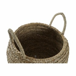 Panier décoratif DKD Home Decor Naturel Herbier marin Boho 40 x 40 x 30 cm