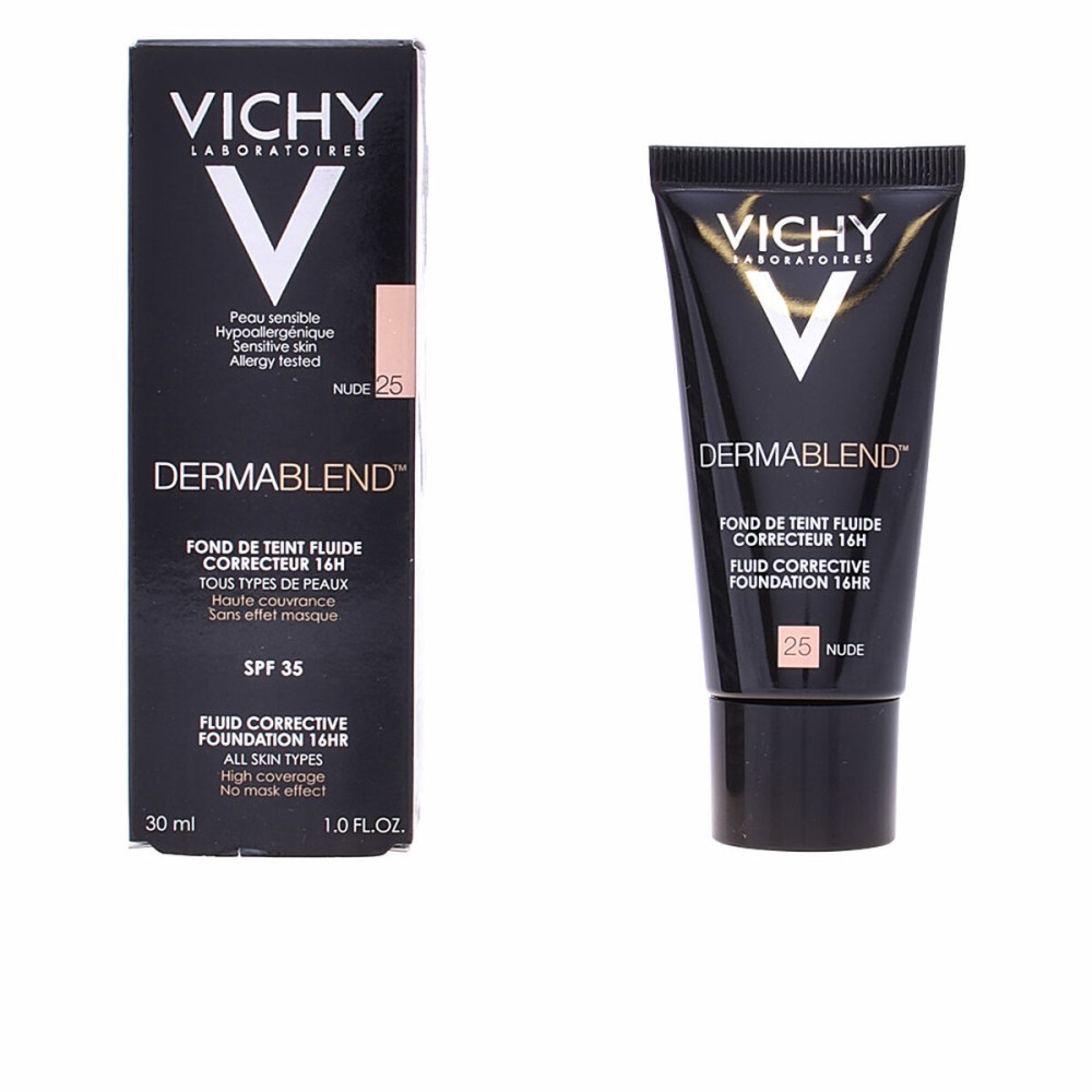 Fluid Foundation Make-up Dermablend Vichy Spf 35 30 ml