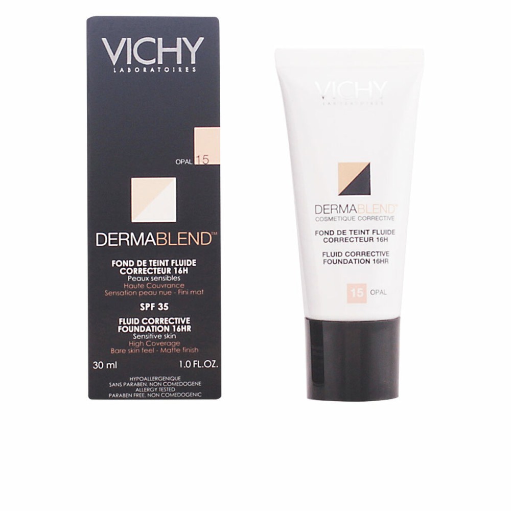 Flüssig-Make-up-Grundierung Dermablend Vichy Spf 35 30 ml