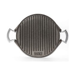 Griddle Plate Vaello Grey Cast Iron (Ø 32 cm)