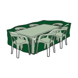 Protective Case Altadex Garden furniture Green Polyester Plastic 205 x 325 x 90 cm