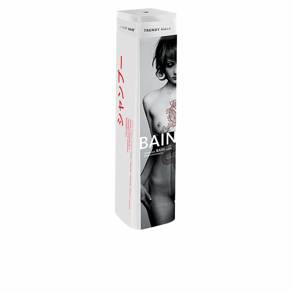 Shampooing hydratant Bain Elastic Keratin Trendy Hair