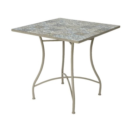 Table d'Appoint en Fer Forgé EDM Bistro Marron (78 x 78 x 77 cm)