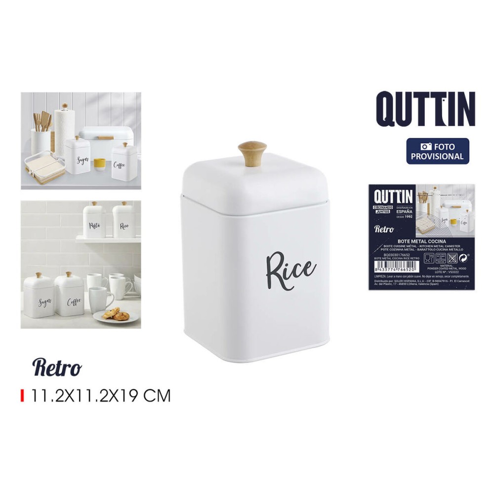 Metalldose Quttin RICE (12 Stück)