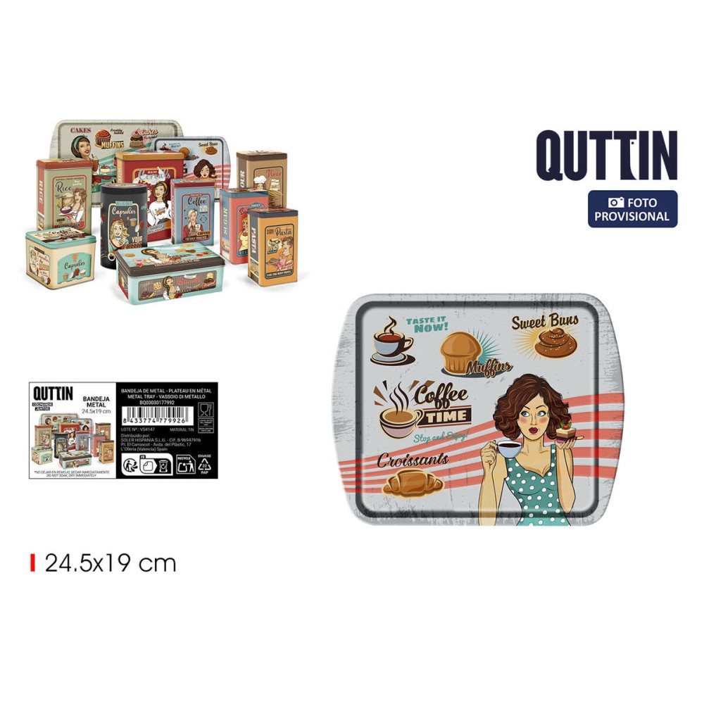 Metalldose Quttin CEREALS (18 Stück)