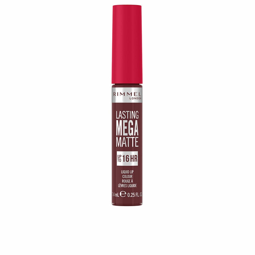 Lippenstift Rimmel London Lasting Mega Matte Fluid Nº 810 Plum this show 7,4 ml