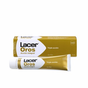 Dreifach wirkende Zahnpasta Lacer Oro (75 ml)
