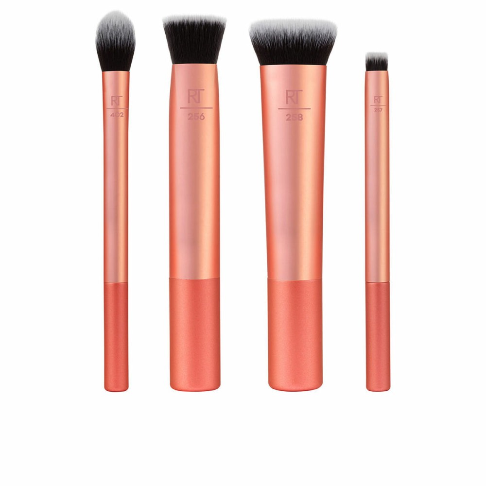 Kit de broche de maquillage Real Techniques Saumon 4 Pièces