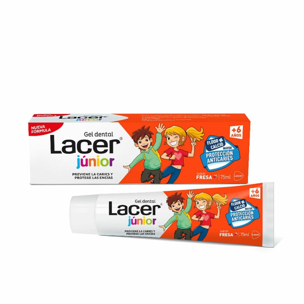 Zahnpasta Lacer Erdbeere Junior (75 ml)