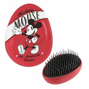 Brosse Démêlante Disney Rouge Mickey Mouse 7 x 9 x 4 cm