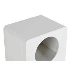 Table de Nuit Home ESPRIT Blanc Bois MDF 40 x 30 x 48 cm