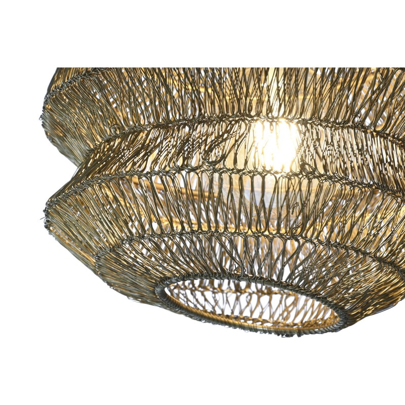 Deckenlampe Home ESPRIT Gold Metall Eisen 50 W 26 x 26 x 24 cm