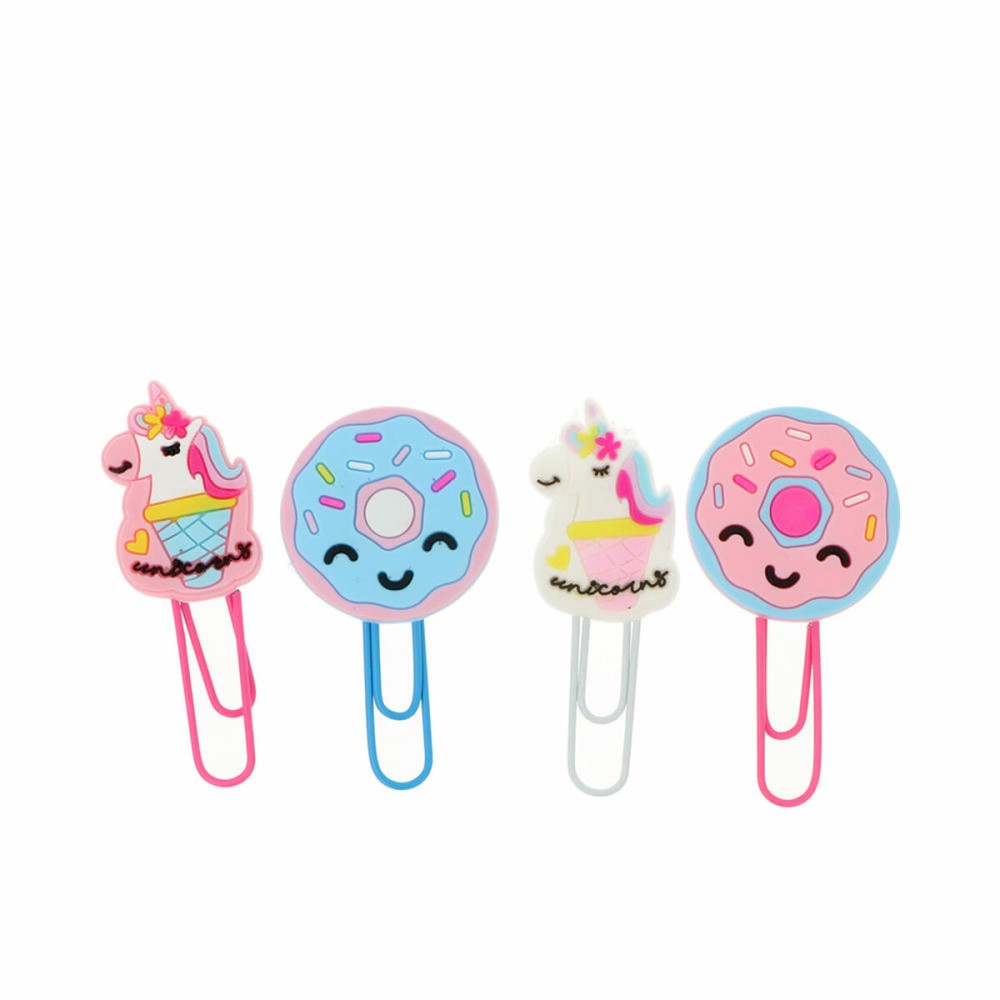 Clips Inca Bunt Einhorn Donut (4 Stück)