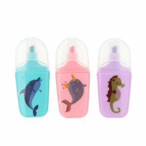 Ensemble de Marqueurs Fluorescents Inca Océan (3 Unités)