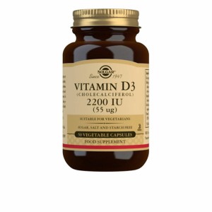 Vitamine D3 (cholécalciférol) Solgar 50 Unités
